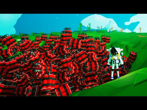 I Set Off So Much Dynamite It Ended Reality in Astroneer