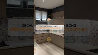 Decal dán tường gạch bông - Điểm nhấn hoàn hảo cho không gian #decal #decal24h #decor #shorts