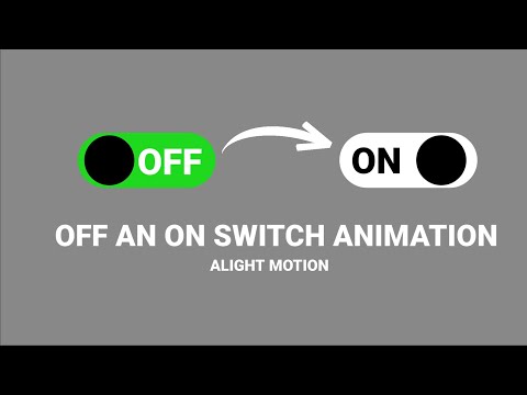 Easy On/Off Animation Tutorial in Alight Motion | Step-by-Step Guide for Beginners!!)