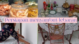 Persiapan menyambut lebaran Idul Fitri