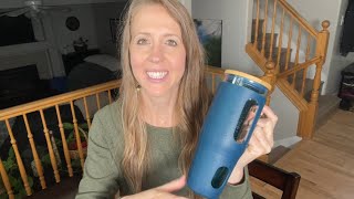 Fullstar Glass Tumblr Cup with Lid & Straws Review by Tiffany T Reviews 50 views 6 days ago 1 minute, 43 seconds