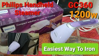 philips gc300 1000w garment steamer