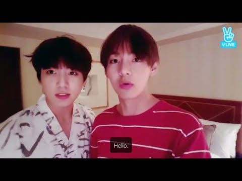 [Eng Sub] BTS V & Jungkook Live in Osaka (from 2016)