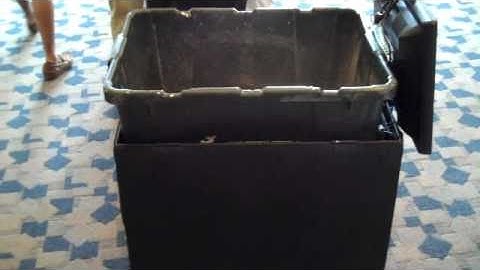 Recycle Bot 2010 with Lee on top