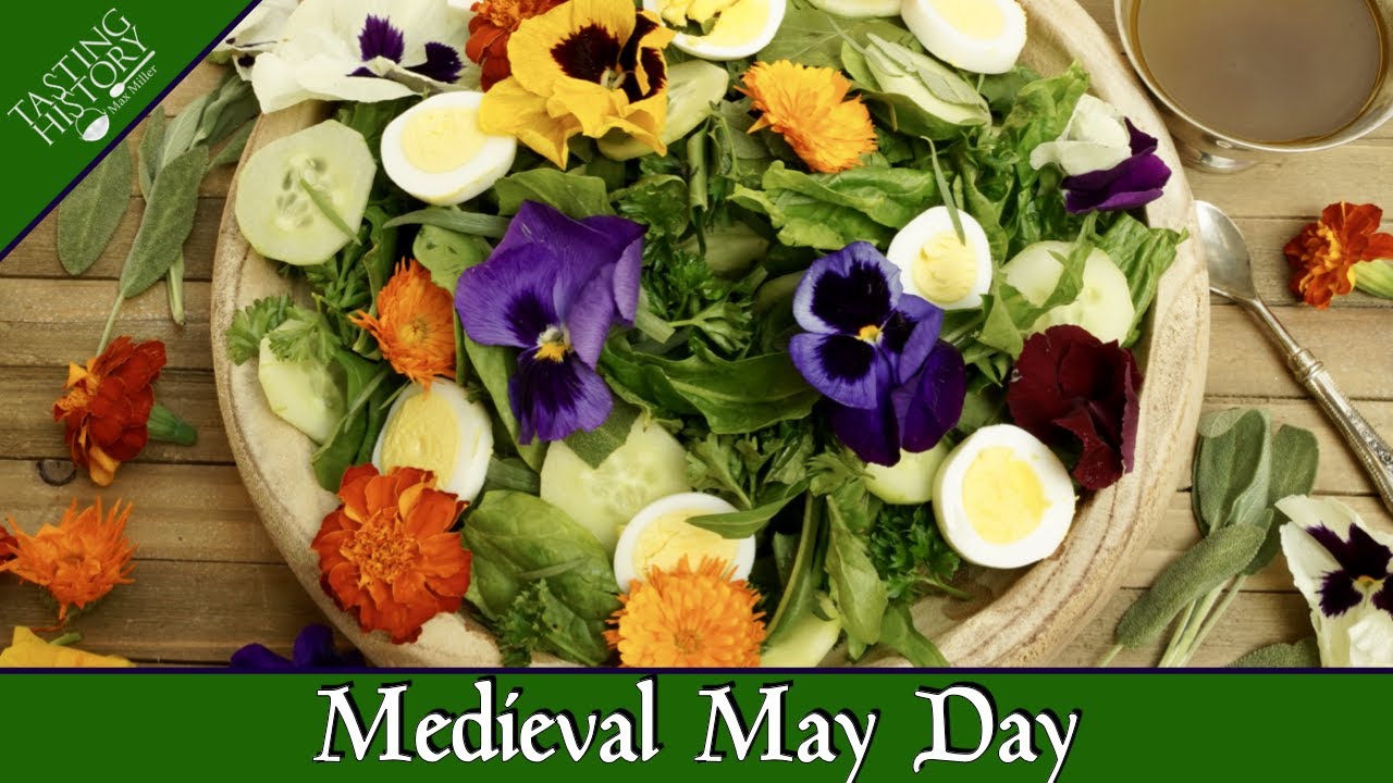 ⁣A Tudor Salad for May Day