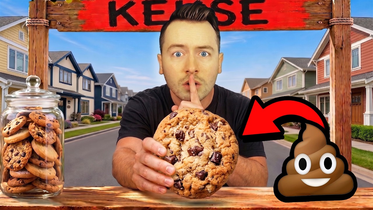 Ich ÖFFNE einen KEKS STAND, aber es ist 💩 drin...