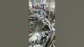 Hose Clamp Machine #machine #hoseclamp #factory #automatic #youtubeshorts