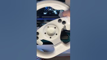 Fully 3D Printed Steering Wheel Test #arduino #3dprinting #simracing