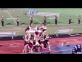 Tuloso Midway Varsity Cheerleaders Stunt Routine 2016