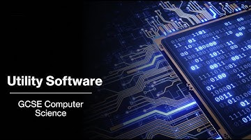 Utility Software - GCSE Computer Science