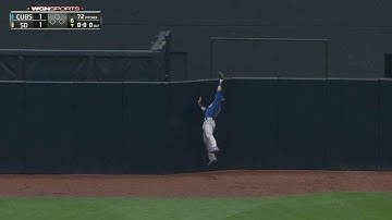 CHC@SD: Happ makes a leaping grab at the wall