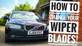 Volvo Windscreen Wiper Replacement! - 2009 Volvo S80 D5 (P3)