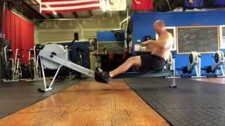 Rnd 4 of 500m row @ 1:48 pace