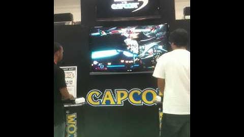 Comic con 2011 Ultimate Marvel Vs Capcom 3 MikeRoss Vs Clockwork Exhibition match Game 2