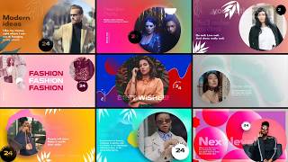 Slick Gradient Slideshow - Free Vivid Gradient Scenes (Ae, Pr)