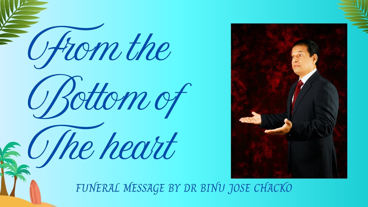 From the depths of my soul