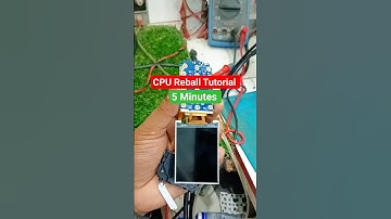 ⚡ CPU Reballing Tutorial Video | Dead Phone Repair | Mobile Repair Video #repair #tech #smartphone