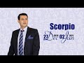 Scorpio Weekly horoscope 27th December 2020 to 2nd January 2021