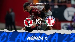 Resumen Xolos vs Toluca | Liga BBVA MX | Clausura 2023