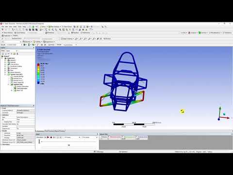 Formula SAE Chassis Analysis Part 4 - Boundary Conditions and Solving