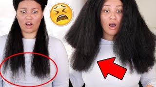 MY HAIR IS RUINED 😩😭 Hair cut horror! 😓 + how I fixed it