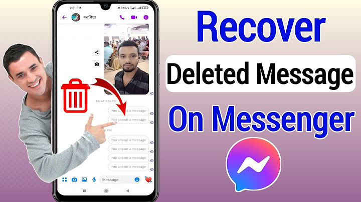 How to recover permanently deleted messages on facebook messenger