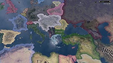 If Central powers  in ww2 - Hoi4 Timelapse