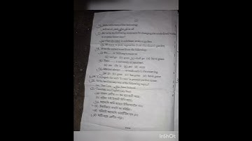 1st unit test english paper for class7