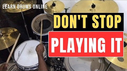 Learn this Drum Fill and Never stop playing it.(DRUM LESSON)