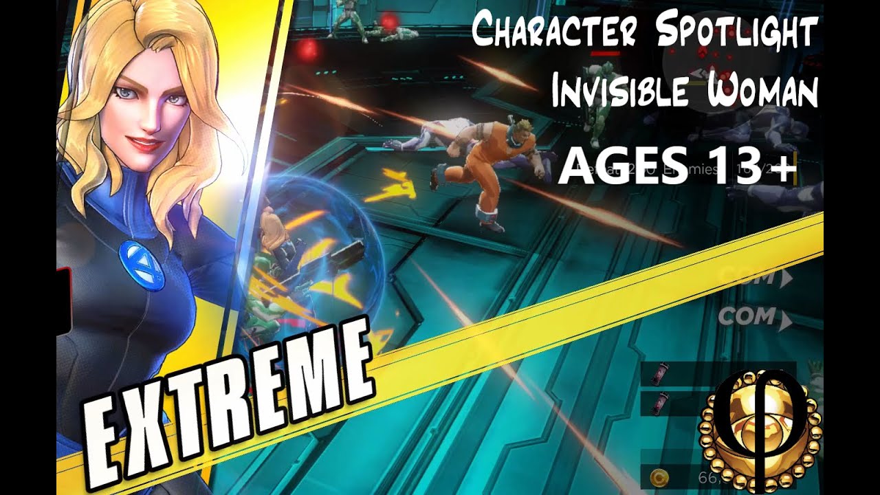Character Spotlight Invisible Woman Ultimate Alliance 3 YouTube