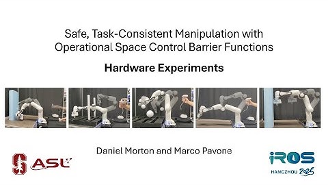 OSCBF Hardware Experiments