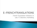 Efrenchtranslations  professional translation solutions