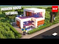 Minecraft modern house - Tutorial