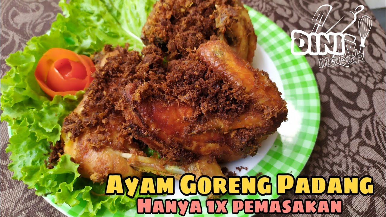 Kalori Ayam Goreng Padang / Mulai dari dada, paha atas, paha bawah