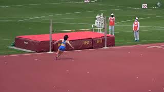 第74回広島県高等学校総合体育大会　女子混成７種　128 cm 140 cm
