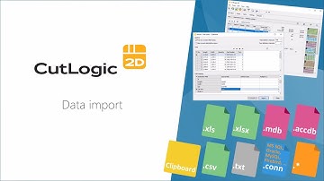 CutLogic 2D - Data import