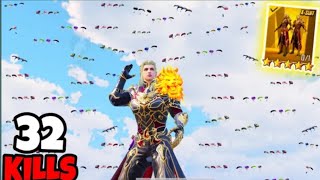 My First Match With IGNIS X-SUIT in BGMI(32 KILLS)• BGMI Gameplay
