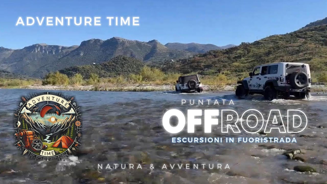 Adventure Time | OFFROAD /Escursioni in Fuoristrada | il Format di Attività Outdoor & Avventura