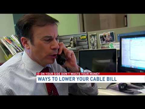 Lower your cable TV bill in just 5 minutes