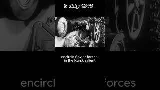 July 5, 1943 The Germans launched a massive tank offensive near Kursk in the Soviet Union. #history