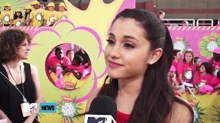 Kids' Choice Awards Ariana Grande MTV News Interview | (3/23/2013)