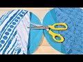 How To Make Fabric Basket At Home, Old Cloth Reuse Ideas