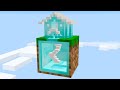 I built a DIAMOND HOUSE on 1 block Skyblock... (#16)