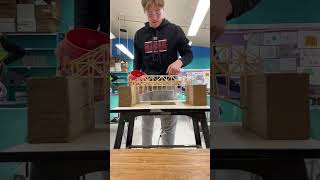 MDOT Bridge Competition Test (Broke at 45.6 lbs)