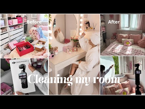 Cleaning My Room 🧹🫧🌸 | Grocery Shopping With Me & Testing My New DJI Osmo Pocket 4 ✨
