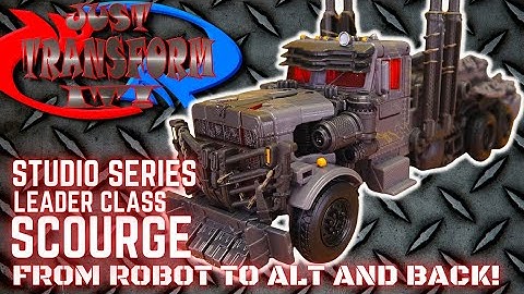 JUST TRANSFORM IT!: Studio Series Leader Scourge (RotB)