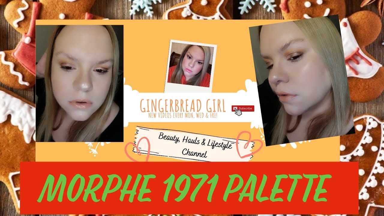 morphe 1971 palette look