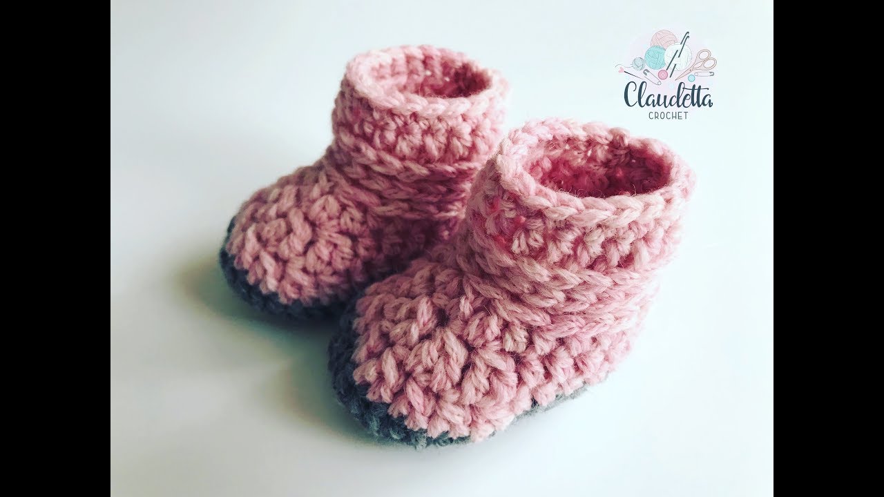 Einfache Babyschuhe Hakeln Fur Anfanger Youtube