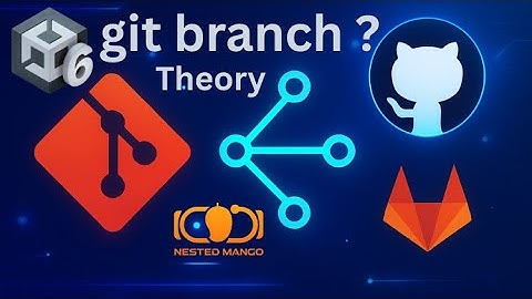 git Branch Theory from Course Master git with Unity course