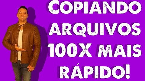 Copiando arquivos 100% mais rápidos via prompt de comando - Maykon Silveira